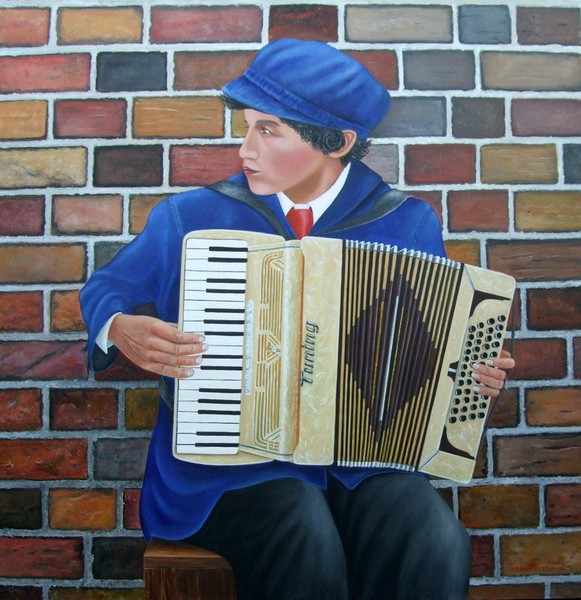 De straatmuzikant