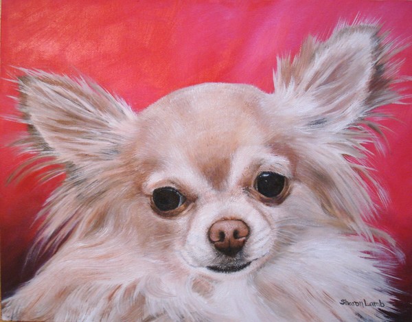 Commission Pet Portrait Painting Dogs Cats Horses