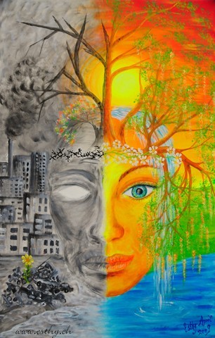 Hope Mother Earth 119x77cm