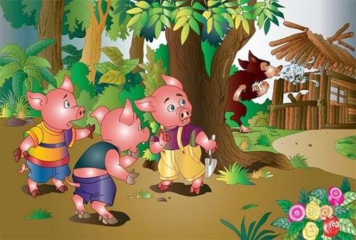 3 little Pigs