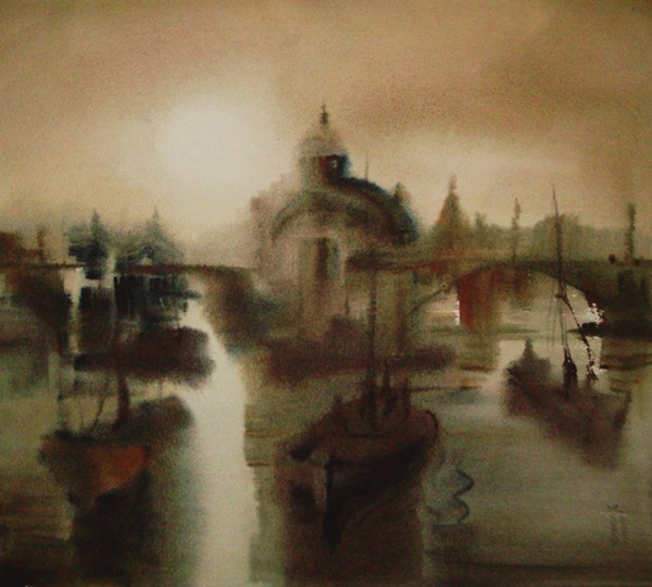 City from sleep