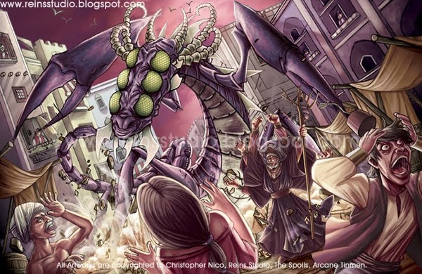 Hideous Hexapede of Horror Color 01 LLR
