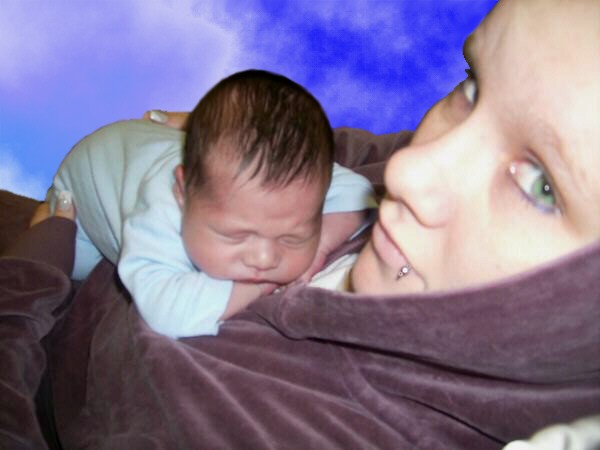 Sami and my grandbaby