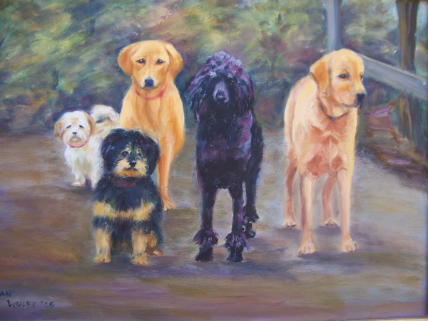 Dogs Waiting