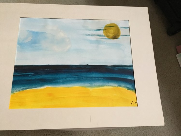 sand, water and sun