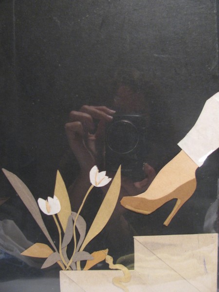 Stepping Out in the Dark Paper Art