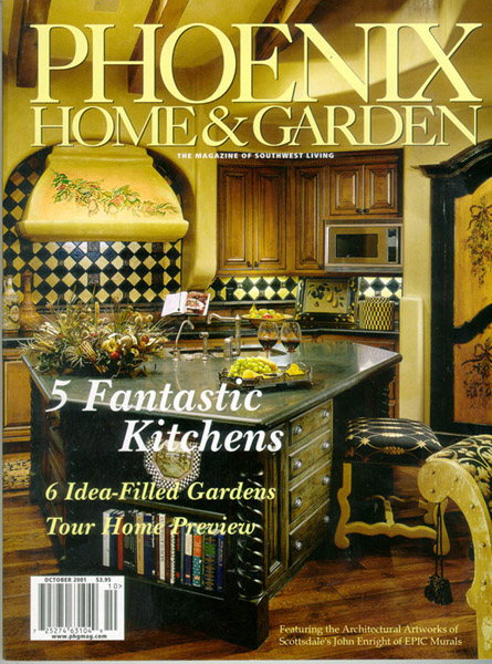 Phoenix Home and Garden Magazine Cover