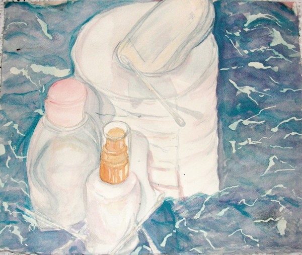 bath still life