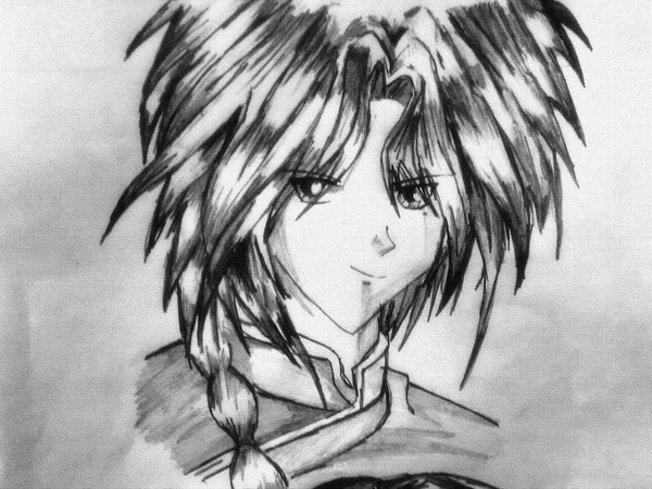 Anime hair