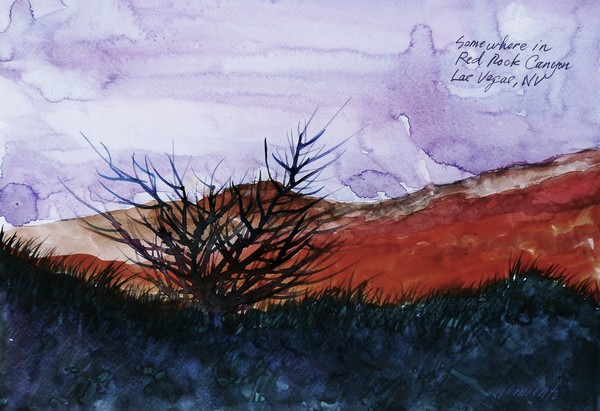 Somewhere in Red Rock Canyon