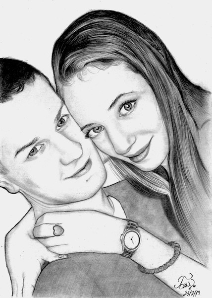 Pencil portrait
