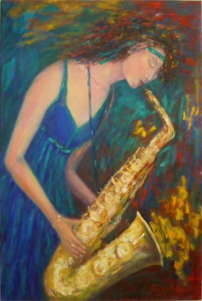 Lady Sax Player