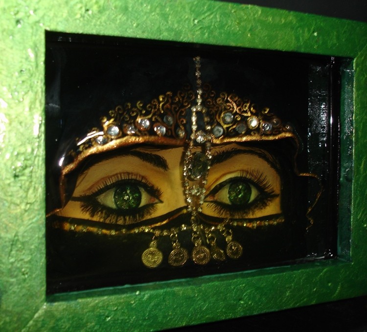 Green eyes