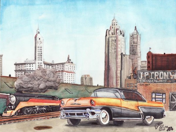 1956 Mercury Montclair In Chicago Circa 1956