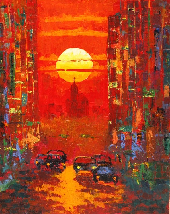 Cross11 AcrylicCanvas 72x91cm