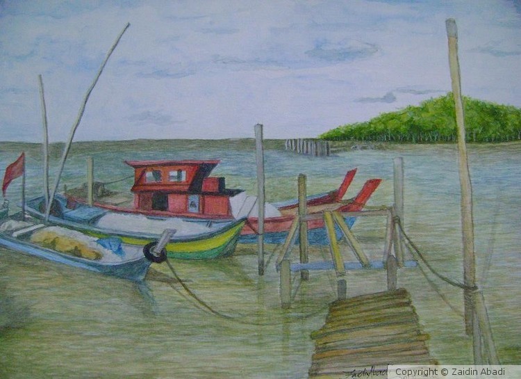 Fishing Boats at Rest