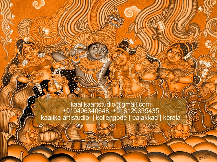 KERALA MURAL KAALIKA ART STUDIO KOLLENGODE PALAKKAD