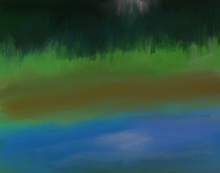Moonlit Lake