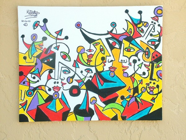 new oil painting