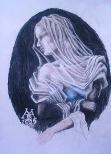Woman with a veil