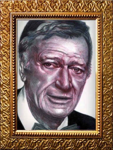 John Wayne by Jerry | ArtWanted.com