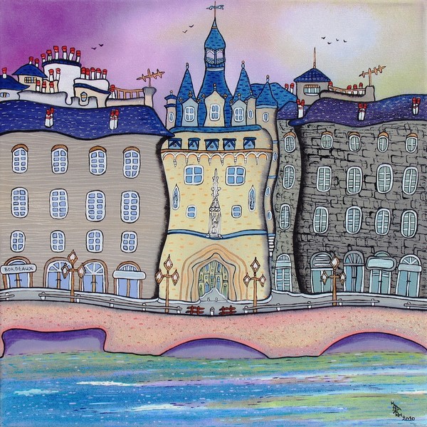 La Porte Cailhau 40x40 cm