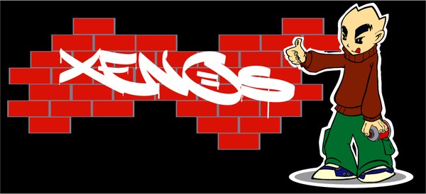 graffitti artist tag xenos