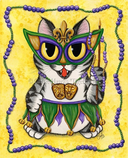 Lil Mardi Gras Cat