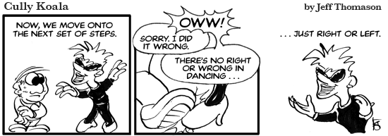 Wrong and Right in Dancing