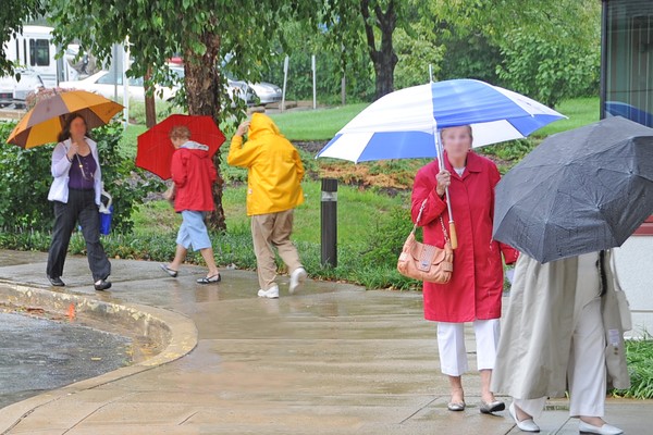 Walking in the Rain