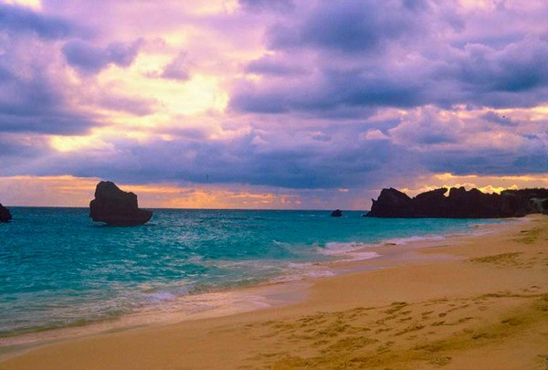 The Beach at Dusk