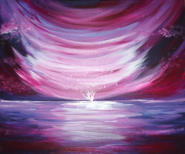 Magenta splash