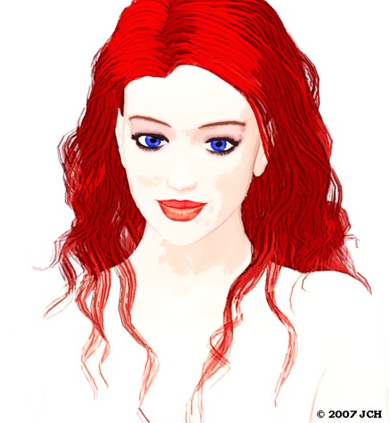 Tabby White Portrait