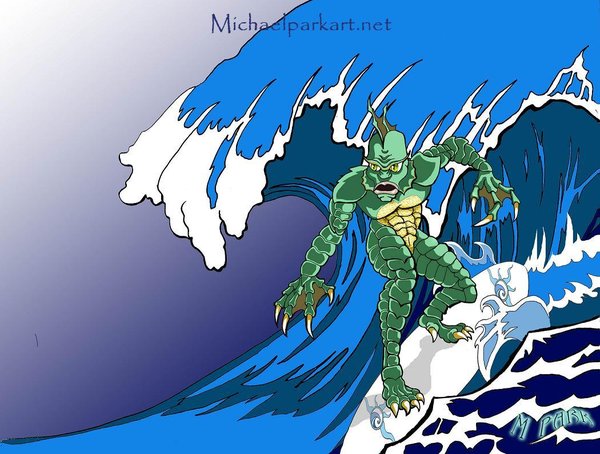 SURFER CREATURE