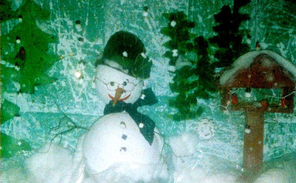 The snow lady