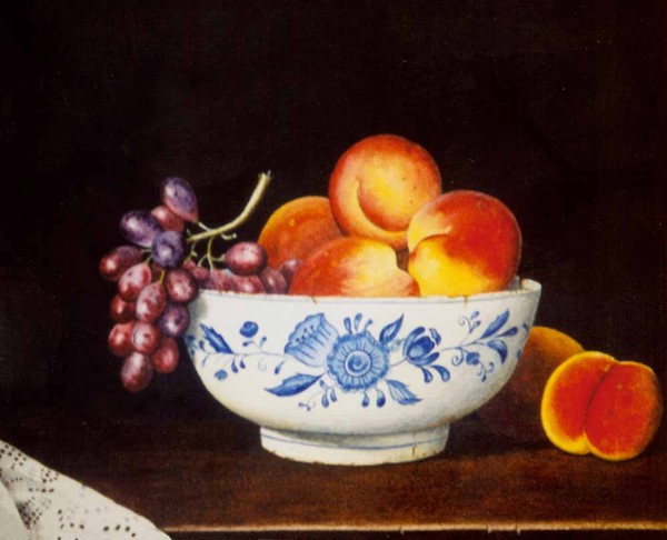 Peaches and Grapes