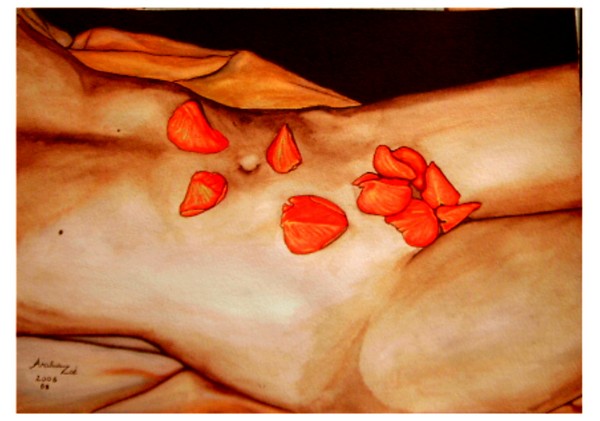 A DEFOLIATED ROSE