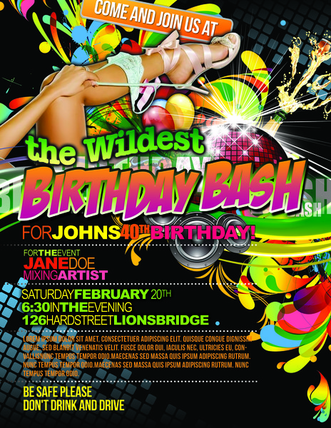 Birthday Flyer 2