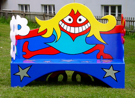 welcome bench