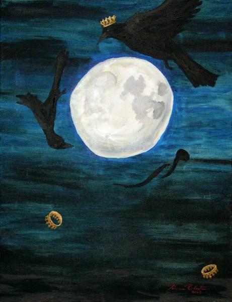 3 Sisters Circling the Moon