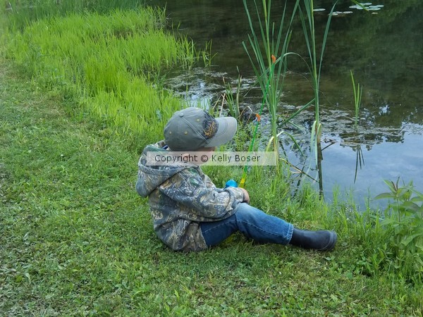 The day fishing