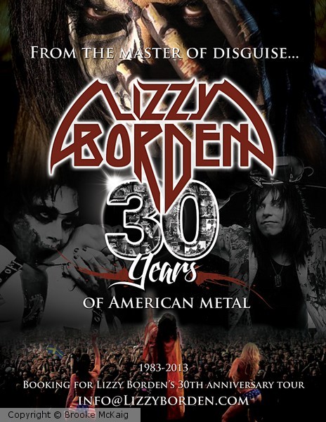 Lizzy Borden, 30 Years of American Metal... Design