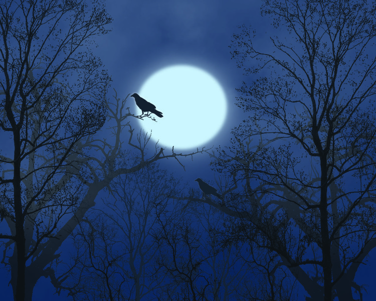at midnight