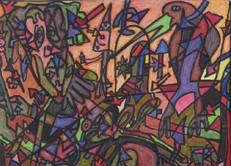 Hall of confused spirits.,,(c) 2002.Elton Houck 11