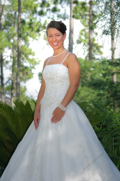 A BRIDE AND HER DRESS