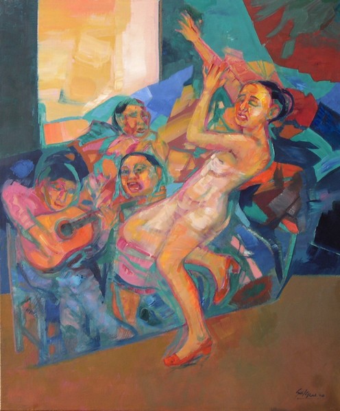 Singing and dancing bulerias