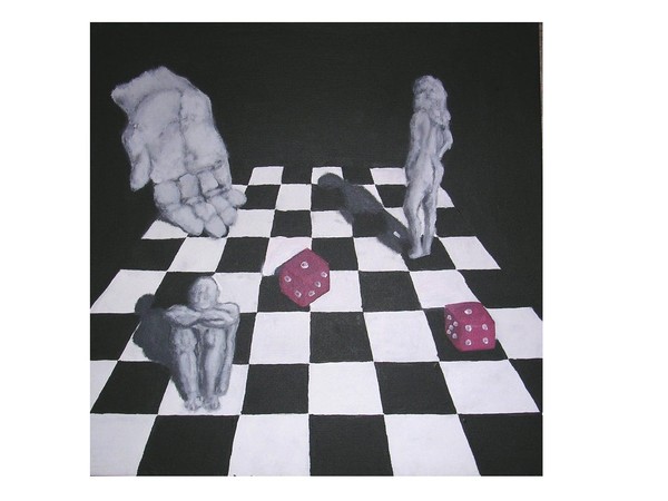 untitled - acrylic on canvas 50cm x 50cm
