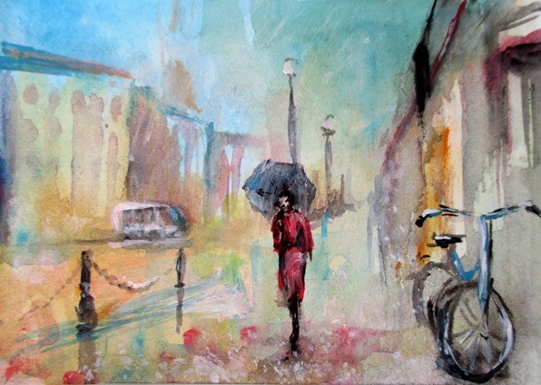 Rain Fantasy aceo
