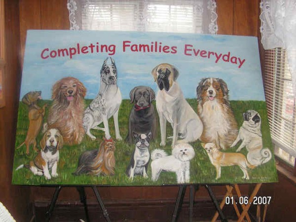 Dog Mural