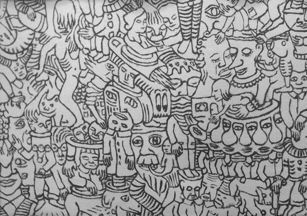 Fragment #5- ( A4 size format) - out of an oil p